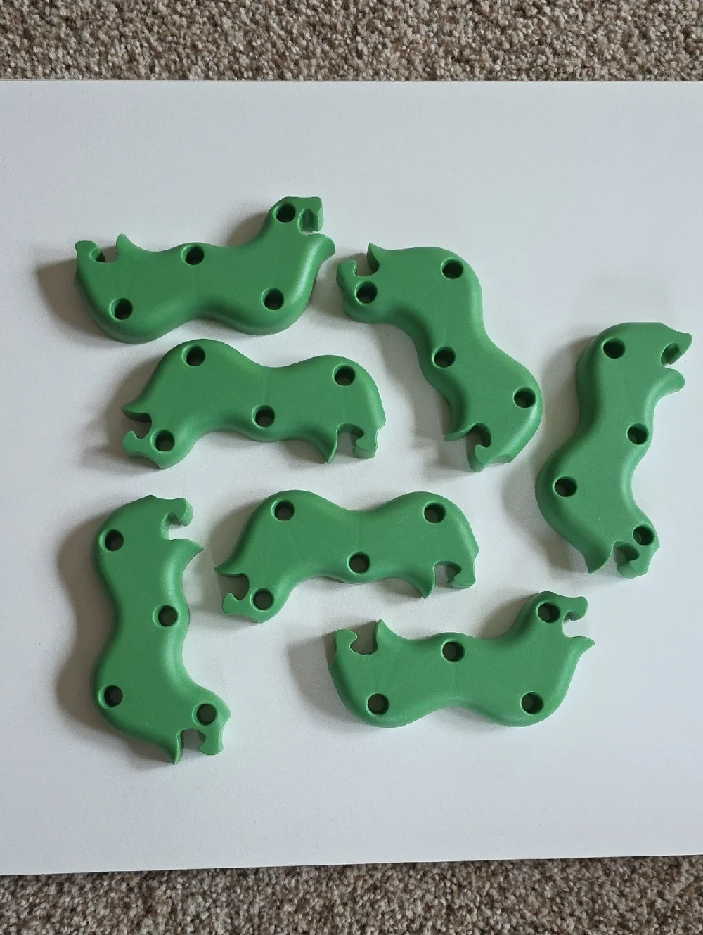 Colorful Interlocking Toy Flower Garden - Building Connectors